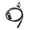 USB Endoscope 8mm Lens 3 in 1 Interface IP67 Waterproof