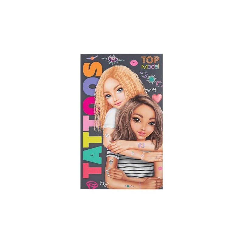 Depesche TOPModel 13225 Tattoo Pad for Children, with 6 Sheets