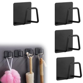 Pack of 4 Sponge Holder Kitchen, No Drilling, Kitchen Sink, Stainless Steel, 304 Stainless Steel, Sponge Holder Sink, Kitchen Organiser Sink Sponge Holder, Sponge Holder for Storage in Kitchen and