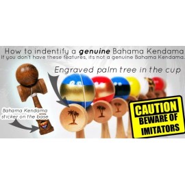 Bahama Kendama Glossy Translucent Color Kendama