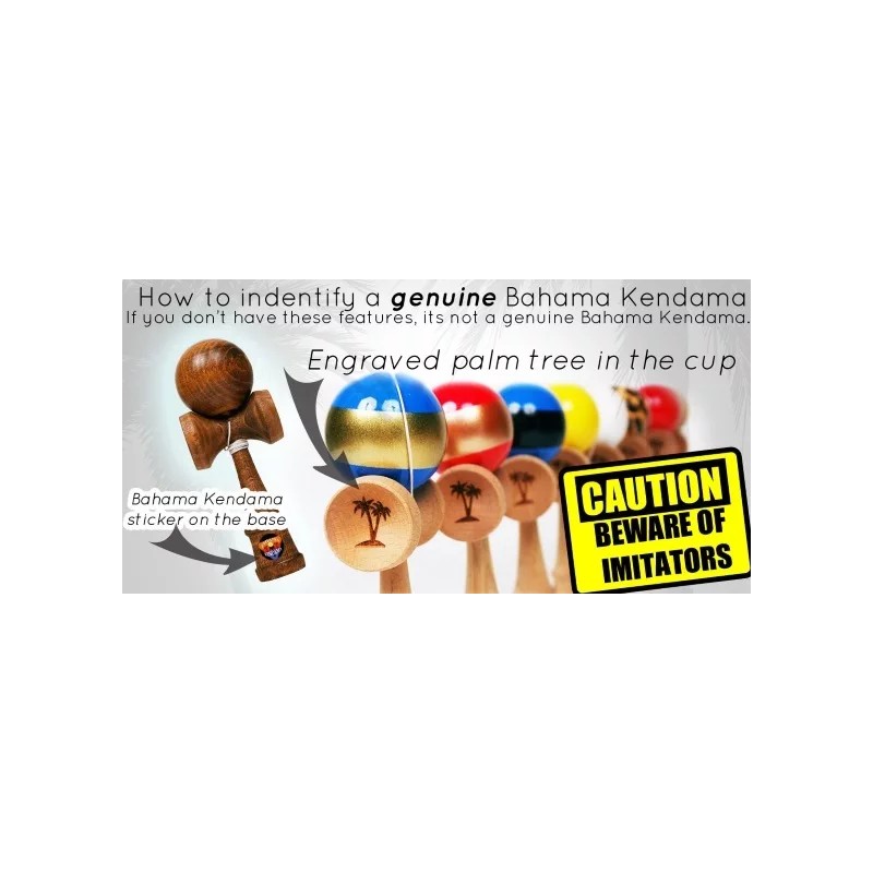 Bahama Kendama Glossy Translucent Color Kendama