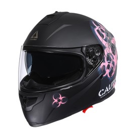 TRIANGLE Full Face Motorcycle Helmets for Men and Women Dual Visor with Tinted Sunshield DOT Approved