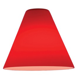 Inari Silk - Shade - Red Glass Finish