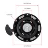 Recoil Starter Pull Start Assembly with Black Pull Cord for