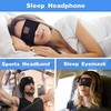 Breathable Sleep Headphone Wireless Sports Music Headband Headphone With Bluetooth