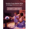 Momcozy DreamSync™ Baby Sound Machine, Night Light, APP Control Baby
