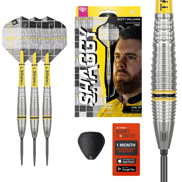 TARGET Darts Scott Williams Generation 2 Swiss Point Steel Tip