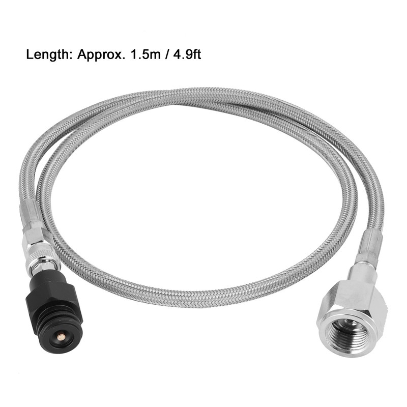 1.5m Soda Hose CGA320 // TR21-4 Carbon Dioxide Gas Cylinder