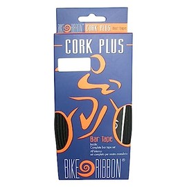 Bike Ribbon Cork Plus Road Handle Bar Tape - Blue