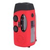 QQT088 ABS Solar Energy Emergency Multifunction Hand Crank Radio Support