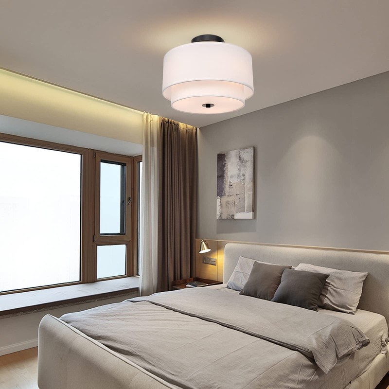 Modern Flush Mount Ceiling Light Fixture - Easric Light Fixtures