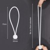LOOGI Bungee Cords with Ball Pack of 25, Tarpaulin Tensioners