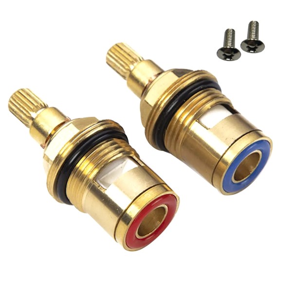 Unbranded 2Pcs Replacement Tap Cartridge Valve Kitchen Basin G 1/2