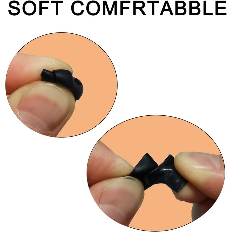 Zotech 3 Pair Replacement Silicone Double Flange Earbuds Tips for