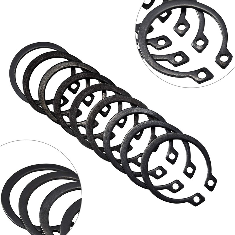 175 pcs E Clips Retaining Snap Opening Ring Circlip Kit