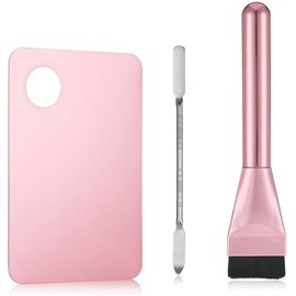 Korean Makeup Spatula Palette Set, Compact Lightweight Accessory for Travel and Daily Use - Ouligay 3 Makeup Mixing Palette