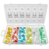 Toolzone Small Car Blade Fuses In Box, 120 Pieces