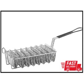 Choice Taco Frying Basket With 8 Slots Commercial Restaurant Cooking Fryer Basket New