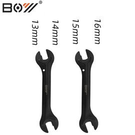 SONZUIA Bicycle Cone Wrench Set Tool (13, 14, 15, 16, 17, 18, 19mm), Bike Cone Spanner Set, Wheel Hub Axle Nut Install Remover (Thin 13-14-15-16mm)