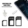 3 Sets 3 in 1 SIM Card Adapter, SIM Adapter