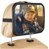 Baby Car Mirror Most Stable Backseat Mirror with Premium Matte