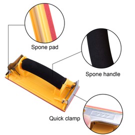 SIQUK 80 Piece Sandpaper Assortment of Dry and Wet Sandpaper 120 to 7000 Grit with Sanding Block