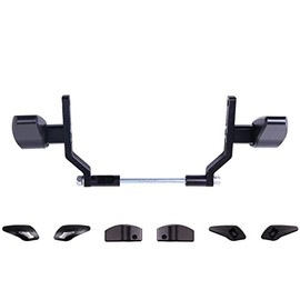 T-Rex Racing No Cut Frame Sliders Compatible with KTM 2015-2023 200 Duke (Black)