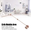Crib Mobile Arm Crib Mobile Bracket Composite Wood Durable Sturdy