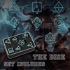 Beholder Dice Set, DND Dice Metal Dice Set, ZHOORQI W20
