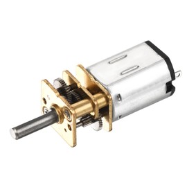 DMiotech 12V 140RPM Rated Torque 25 Output Shaft Length 10mm Micro DC Speed Reduction Motor Mini Metal Gearbox Motor for RC Car Robot Model DIY RC Toys Engine