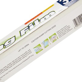 Sealapack Ready to USE Cling Film, 30 METRE ROLL, Clear, White