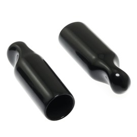 RLECS Tapa para grifo de cerveza, tapacubos de goma, tapa sanitaria para pezones con cepillo (6 tapas antipolvo y 1 cepillo de limpieza de 9 cm)