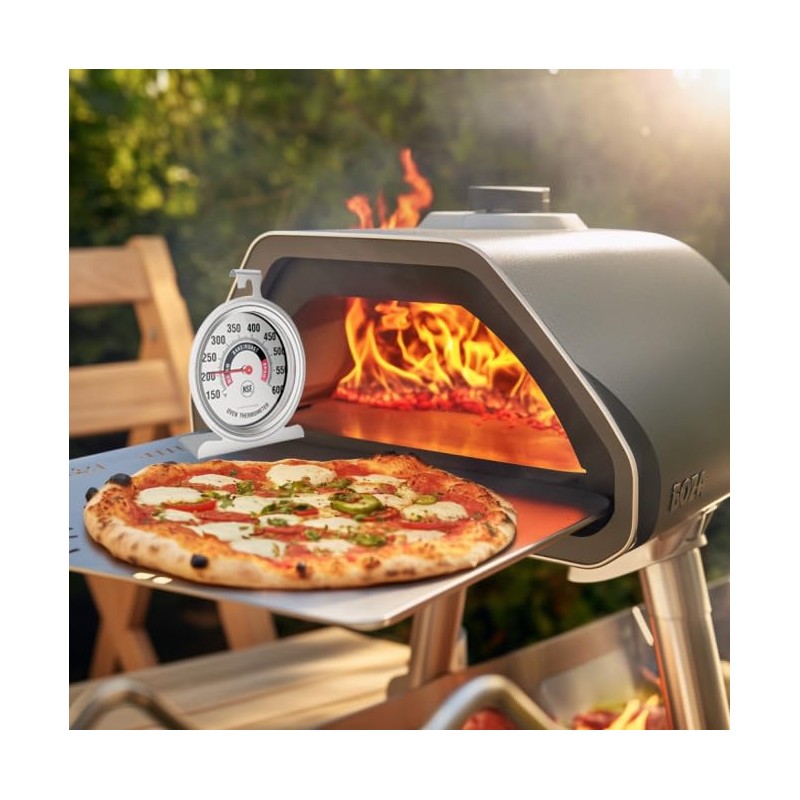 Efeng Large 3.5" Oven Thermometers for Gas/Electric Oven with Large