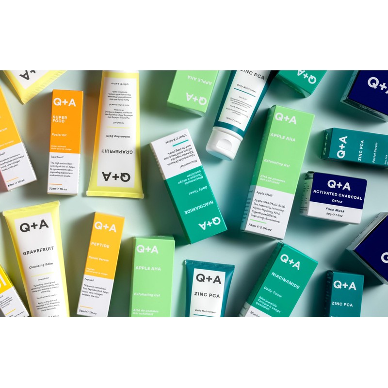 Q+A Zinc PCA Daily Moisturiser, Hydration and Oil Control with