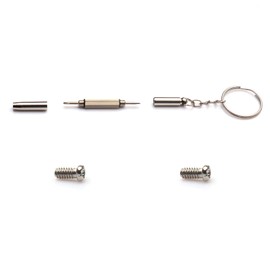 TRUSHELL Replacement Screwdriver + 2 Pcs Screws for Oakley Holbrook Metal OO4123 Sunglasses