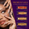 GoldFinger Premium False Nails Glue On Nails Luxury Press On