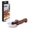 Peleg Design Puperoni Cute Pizza Cutter Wheel – Dog-Shaped Plastic