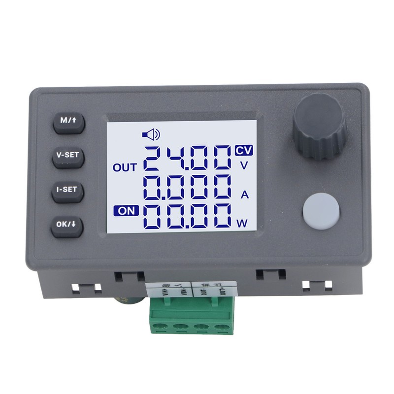 DC6‑36V to DC0.5‑36V 40W Buck Boost Converter 1.8in LCD Display