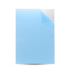 DOJA Barcelona Transparent Acrylic Glass Sheet, 210 x 297 mm, 3 mm, Pack 2, A4, Methacrylate Glass Panel, Safe and Durable Acrylic Glass Panel, Acrylic Plate for Design & Decoration