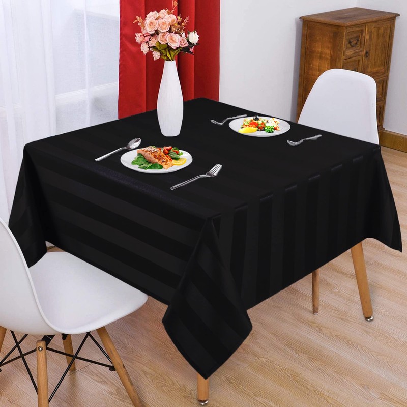 Table Cloth Tablecloths Square and Rectangular Premium Fabric Tablecloth, Waterproof