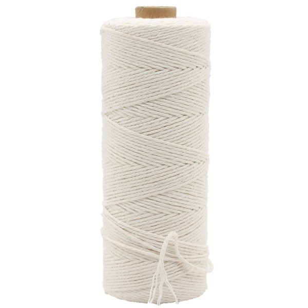 Natural Cotton String Cooking Twine for Butchers Trussing or Macrame