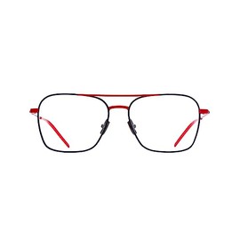 Italia Independent Men's Sunglasses, Dark Blue And Red