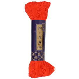 ダルマ 刺し子糸 細 170m col.16 赤 01-2110