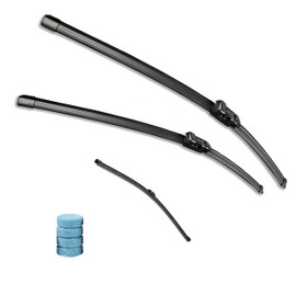MAMIKO Wipers Replacement for Ford Bronco Sport (not Base Model) 2024 2023 2022 2021, 22"+21" Front + 9" Rear, Car Window Wiper Blades Only for Sport (Set of 3)