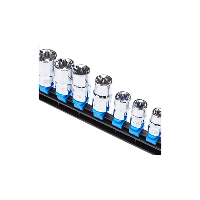 Silverline 675072 E4-E24 Socket Extension Set 14pce E4 - E24