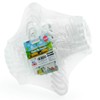 HANGERWORLD 10 White 30cm Childrens Plastic Top Coat Clothes Garment