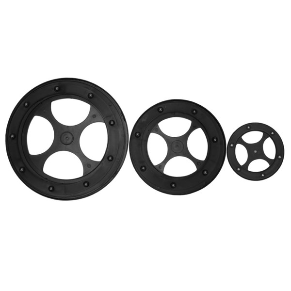 GRIRIW 3pcs Turntable Bearings Swivel Plate for Smooth Rotation Low