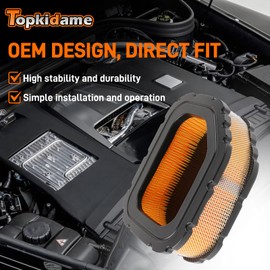 32 083 03-S Air Filter for Kohler Courage SV710 SV715 SV720 SV730 SV735 SV810 SV820 SV840 20-27 HP Lawn Mower Engine Tune Up Kits Replace 32-883-03-S1 3208303-S