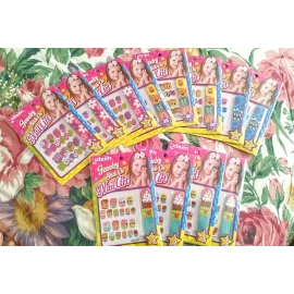 Ideën Combo Estampas Para Uñas Niños 12 Pza