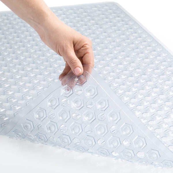 GORILLA GRIP Patented Bath Tub Shower Mat, Machine Washable Bathtub